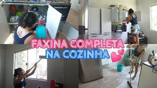 FAXINA NA COZINHA  FAXINA DETALHADA [upl. by Airelav968]