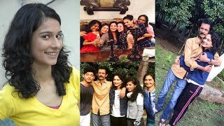 Premam Serial Actress Real life Family Photos [upl. by Anilorac]