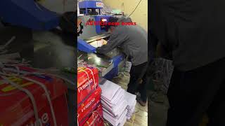 Copy cutting advikanotebook machine shortvideo notebookfactory notebook copy cuttingmachine [upl. by Tadio]