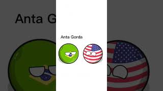 Nomes estranhos de cidades countrygamerofc countryballs shorts [upl. by Lonier]