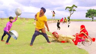 Must watch New funny comedy video 2023 😇 Best Nonstop comedy Episode 142 By Funny Bindas [upl. by Ariamoy]