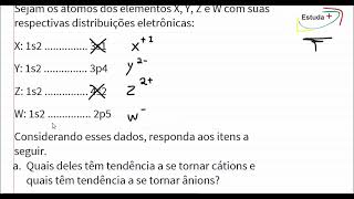 Como saber se um átomo será cátions ou ânions usando a distribuição eletrônica [upl. by Vastha]