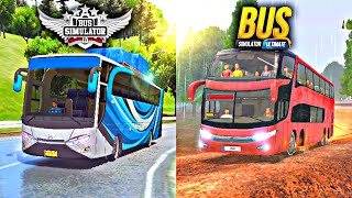 🚚Bus Simulator Ultimate VS Bus Simulator Indonesia  Whos is best [upl. by Ynoep]