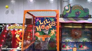 Lil Hoops  Kids Basketball Arcade Ticket Redemption Game  BMIGamingcom  Baytek Games [upl. by Lulita474]