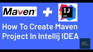 How to create Maven project in Intellij  How to Create a Maven Project Maven Project Intellij [upl. by Rose]