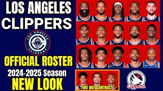 L A Clippers OFFICIAL Lineup 202425 NBA update [upl. by Reisman]