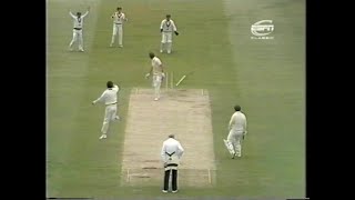 TERRY ALDERMAN 468 ON DEBUT ENGLAND v AUSTRALIA 1st TEST MATCH DAY 1 TRENT BRIDGE JUNE 18 1981 [upl. by Eniawtna]