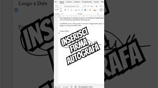 Inserisci la tua firma autografa in formato digitale con Word 365 planetexcel [upl. by Llemmart]