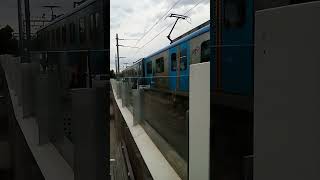 Siemans set approaching Frankston station platform 1 [upl. by Moises297]