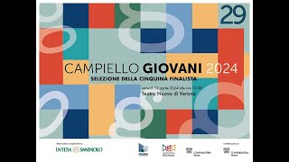 Campiello Giovani 2024  Selezione Cinquina Finalista [upl. by Ahnavas156]