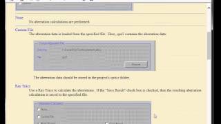 How to make a Zernike surface element in the DOECGH Calculator [upl. by Silrac]