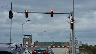 Loop Parkway Drawbridge opening and closing Hempstead NY [upl. by Notniw]