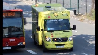 VERY RARE Ambulancia SVAP a un servicio urgente  Barcelona Neonatal amp Paediatric ambulance [upl. by Yssirk]