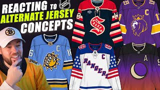 NHL Hockey Alternate Jersey Concepts [upl. by Justinian]