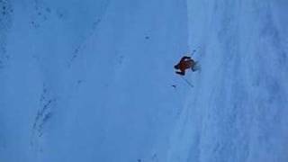 Skiing the Couloir Extreme on Blackcomb Mt  Whistler CAN [upl. by Riay]