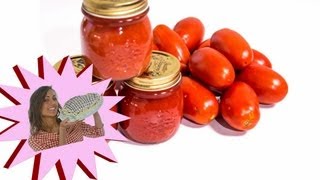 Conserva di Pomodoro  Ricetta Metodo Classico  Le Ricette di Alice [upl. by Anerys347]