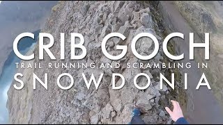 Crib Goch  Trail Running and Scrambling in Snowdonia  Alex Rambles [upl. by Oirasec]