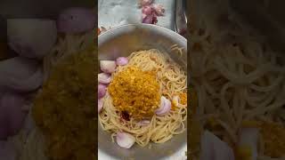 sapaghetti Afnai style mafood ￼cooking 🍲goviral shortvideo youtubeshortsvideo [upl. by Fulvia]