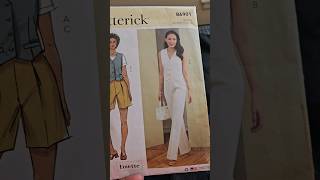 Vest  Waistcoat  Butterick 6801 [upl. by Hacissej262]