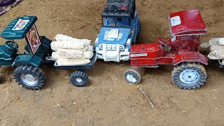 farmtrac 60 power Maxx HMT 5911 mukka bouti loaded transport parking [upl. by Oht]