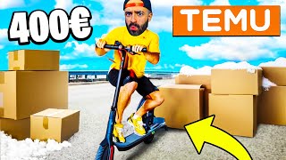 Ho Comprato un MONOPATTINO ELETTRICO su TEMU 📦 MEGA UNBOXING [upl. by Nilorac]