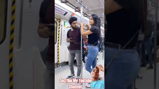 Metro Love 💞 love couplegoals couple funny cute metrocrush greenscreenentertainment shorts [upl. by Heid948]