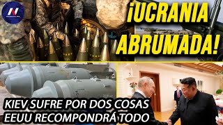 ¡Ucrania abrumada Revelan dos actos de Rusia y Corea que la derrotan EEUU busca recomponer guerra [upl. by Selrac]