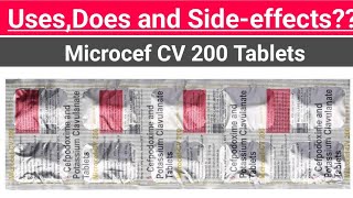 Microcef CV 200 Tablet  Infection निमोनिया और Typhoid Fever में सबसे ज्यादा Use होने वाली टैबलेट [upl. by Farron]