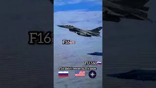 f16 did not notice the danger russianairforce f16 su35 russia airforce us [upl. by Anailuy]