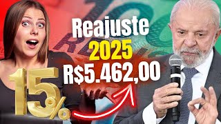 🔴 Reajuste do Piso Salarial 2025 de 15 valor R546200 para o Enfermeiro e R382500 para Técnico [upl. by Tedi483]