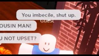 BEING AN IDIOT AT BAMBOU RESTAURANT  ROBLOX Trolling [upl. by Yanrahc]