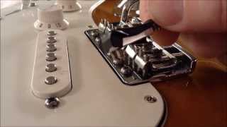 Fender Stratocaster Saddles [upl. by Merill]