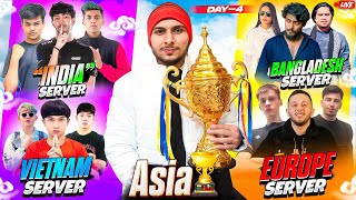 FREE FIRE ASIA CUP 🏆🔥 DAY 4 FT TSG OG AMF NL VINCENZO UG PAK nonstopgaming free fire live [upl. by Prentiss]