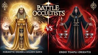 The Ordo Templi Orientis vs The Golden Dawn  Battle of the Occultists  Secret Societies [upl. by Radu739]