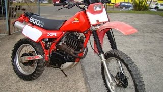 HONDA XR500 1982 [upl. by Ardnuaek548]