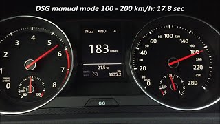 VW GOLF MK7 Acceleration 10 vs 12 vs 14 vs 15TDI vs 16 vs 18TSI vs 20TDI vs 20GTI vs 20GTD [upl. by Ayekat110]