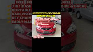 2024 Mitsubishi Mirage HB GLX CVT  Zero DP Allin Philippines [upl. by Aldridge]