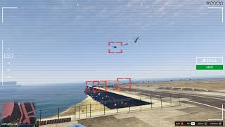 GTA Online  Terrorbyte Truck Quick Demo of the MultiLock Capability of the Turret Station [upl. by Ynttirb]