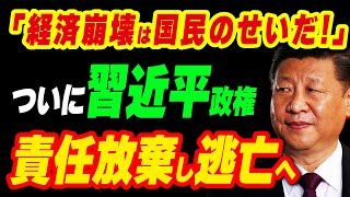 「経済崩壊は国民のせいだ」ついに責任放棄し逃亡へ [upl. by Kenaz]