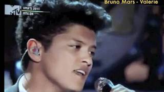 Bruno Mars  Valerie Live Version Amy Winehouse Tribute [upl. by Eittap]