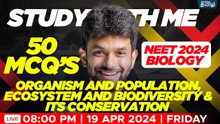 Organism And Population Ecosystem amp Biodiversity And Its Conservation  Amrit Sir  Xylem NEET Tamil [upl. by Nasah]