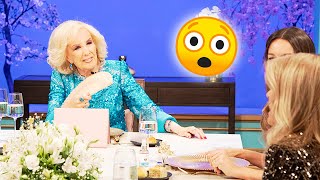 Mirtha incomodó FUERTE a Flavia Palmiero la pregunta que ella se negó a responder [upl. by Ime]