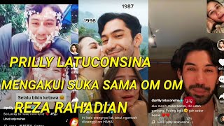 Prilly latuconsina Cinlok sama Om om Reza Rahadian vidio Tik Tik Tok Terbaru sosweet [upl. by Iahk513]