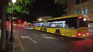 Guaguas Municipales Solaris Urbino 18 DAF Servicios Mínimos [upl. by Atipul]