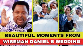 SEE Beautiful Moments From Wiseman Daniels Wedding [upl. by Urana]