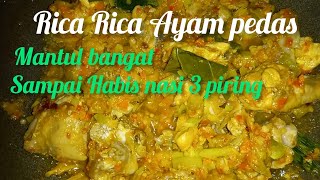 Rica Rica ayam pedas [upl. by Casmey]