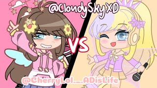 Outfit Battle with CloudySkyXD 33 [upl. by Dion]