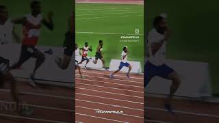 100mtr final inter state athletics trackandfield youtubeshorts athlete 100m trackrunner [upl. by Enitnemelc]