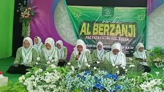 lomba Al barzanji Fatayat N U kec Reban 2024 part 2 [upl. by Ykcin491]