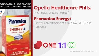 Pharmaton Energy Digital Ad Q4 2024 30s Philippines Version 3 11ST [upl. by Inattyrb]